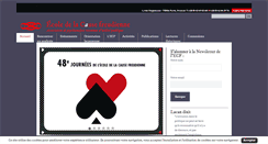 Desktop Screenshot of causefreudienne.net